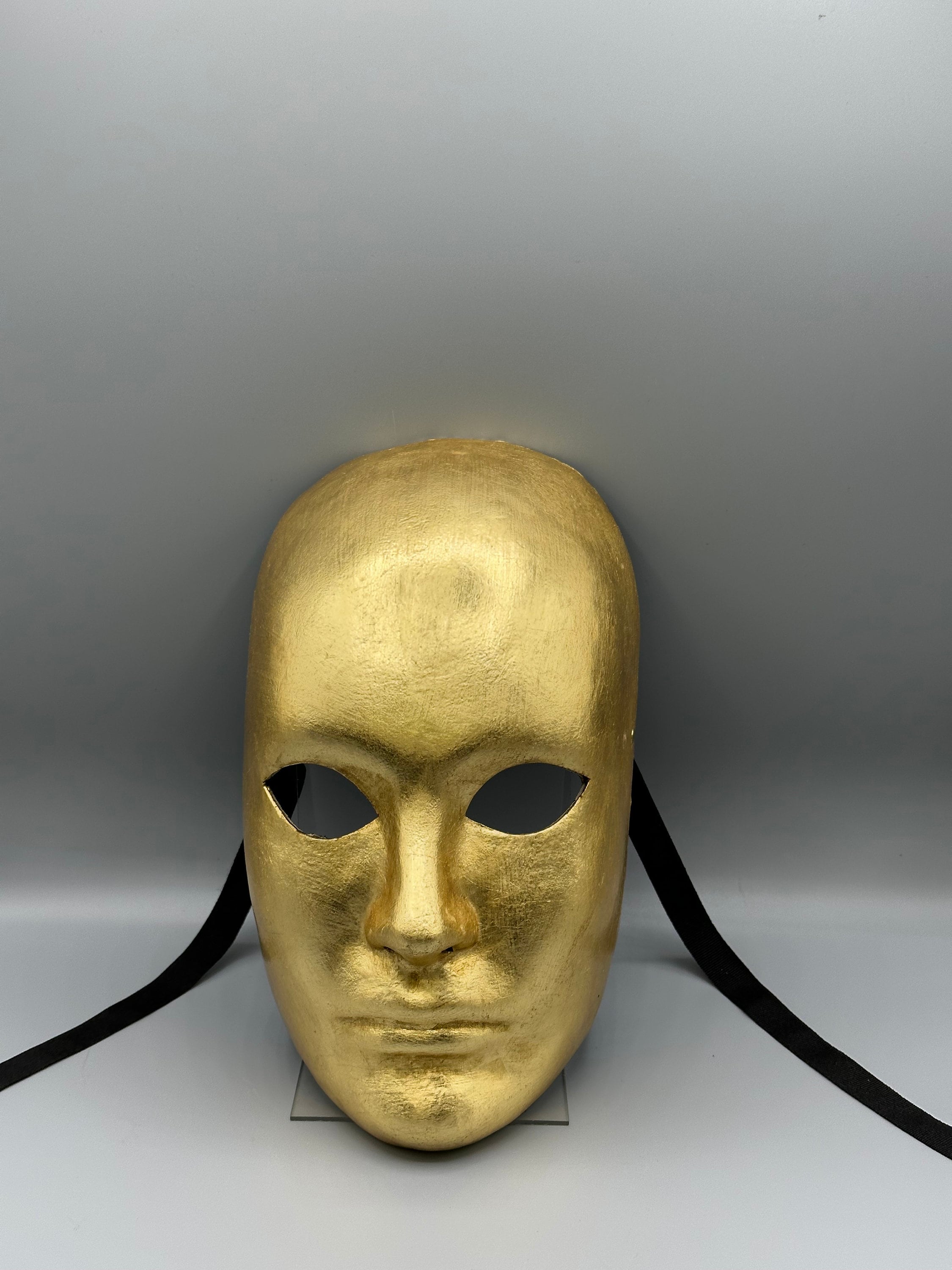 Golden Mask Full-Face Costume Mask