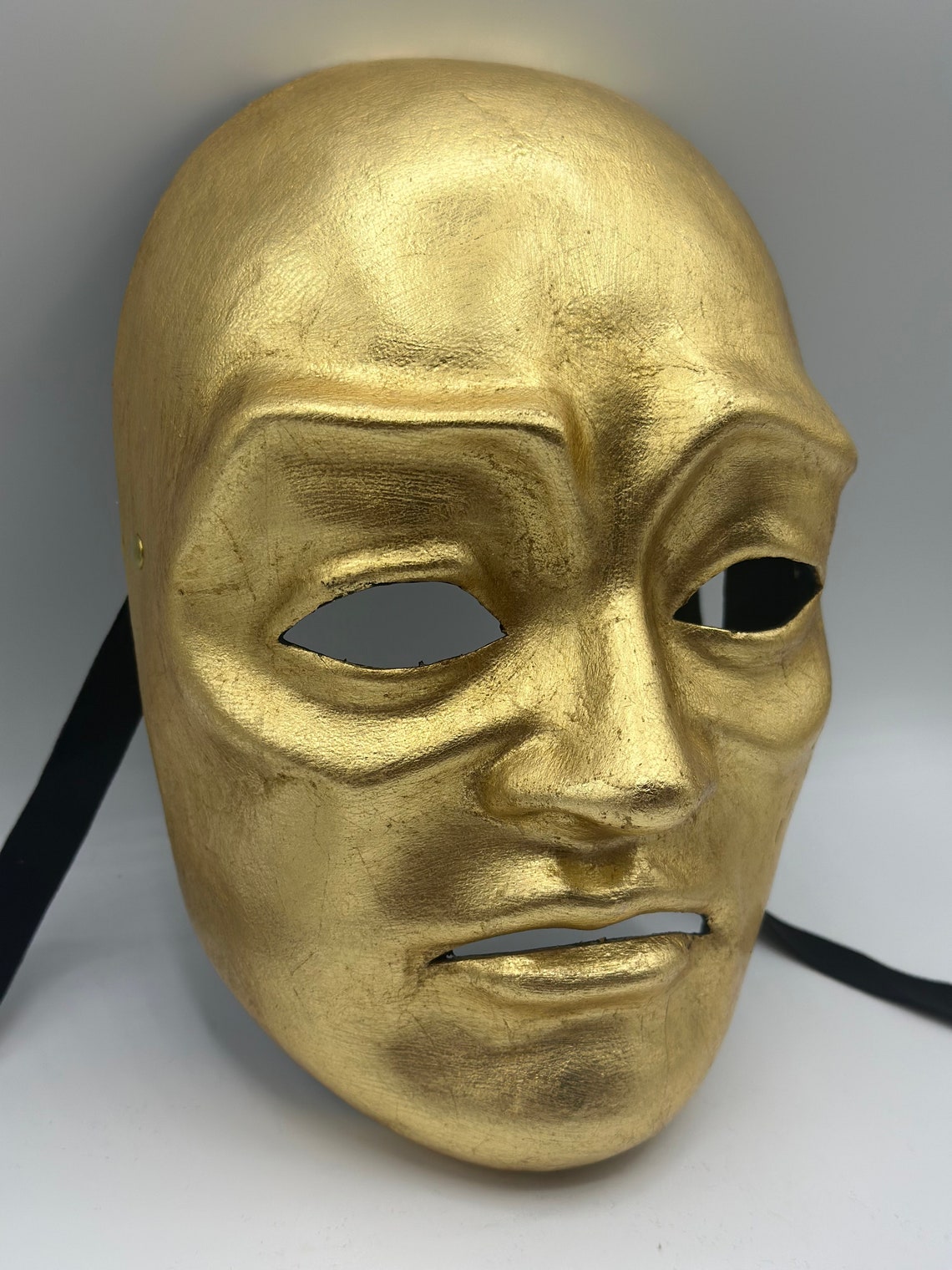 Eyes Wide Shut Mask the Priest Mask in Gold Etsy