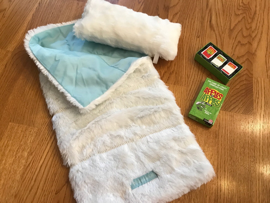 American Girl Sleepover Set Sleeping Bag With Matching Pillow and