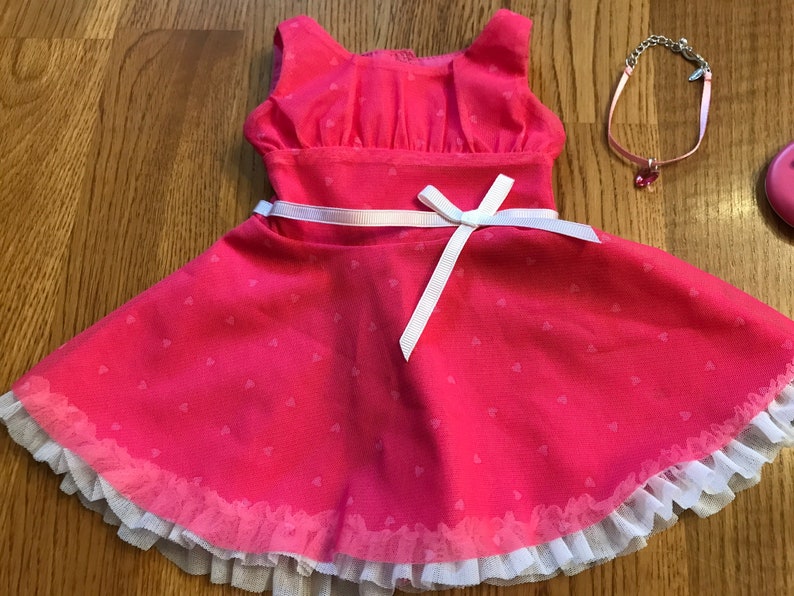 American Girl Heart Dress Perfect for Springtime Dress, Ballet Flats