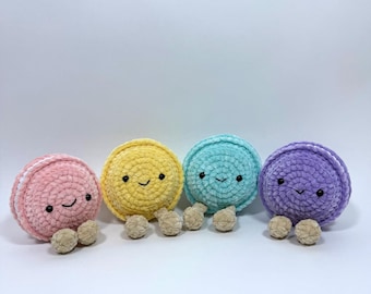Peluche all'uncinetto in stile Macroon - Ispirati a Jellycat