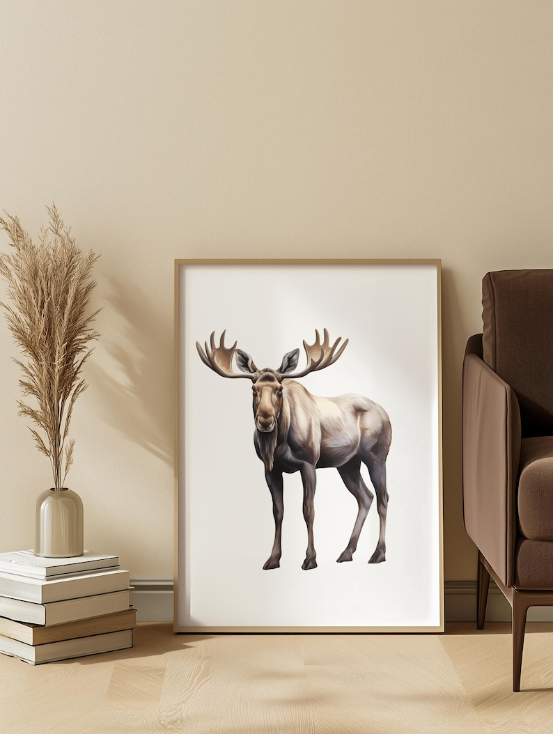 Woodland Animals Clipart, North America Watercolor Digital Downloads, 40 Forest Wildlife Overlay Deer Wolf Bear Rabbit Raccoon Fox Badger image 8