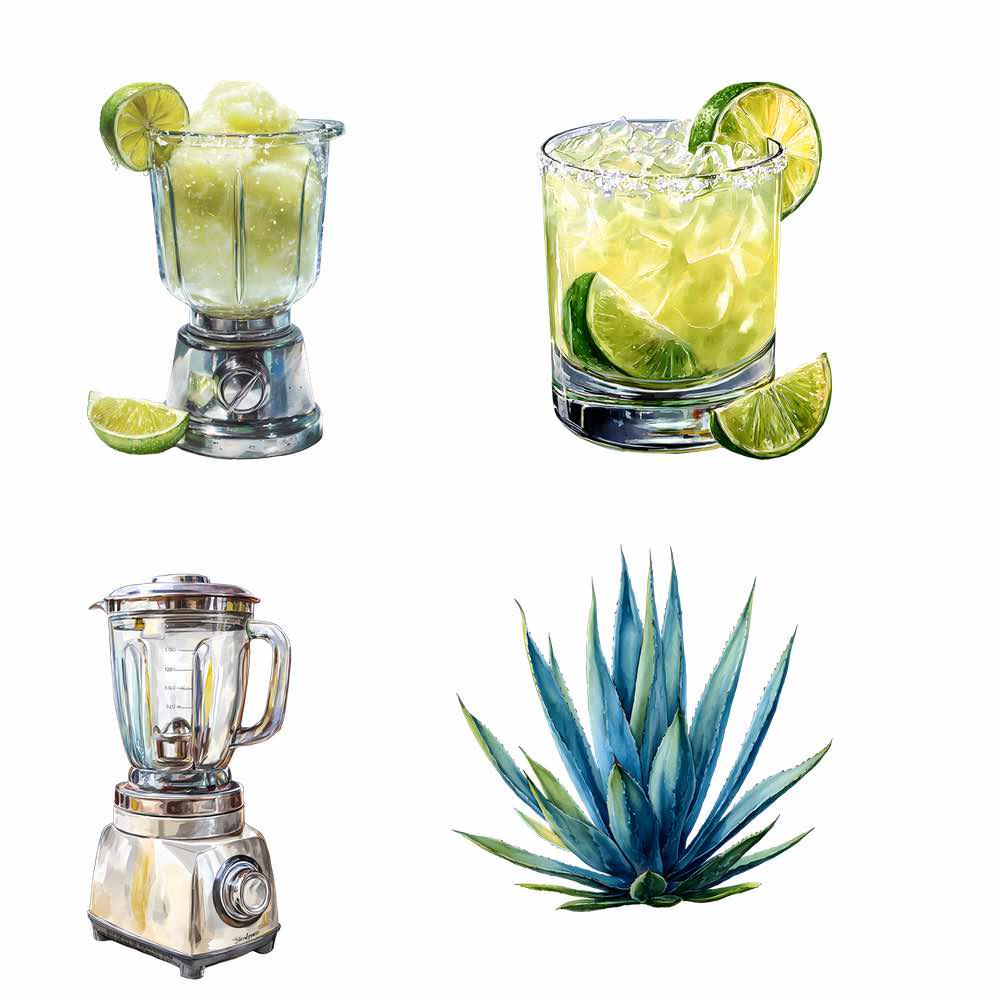 Tequila Clipart Drinks Digital Downloads Liquor Watercolor Beverage Overlay  Cinco De Mayo Fiesta, Margarita, Agave, Shots, Bartender - Etsy