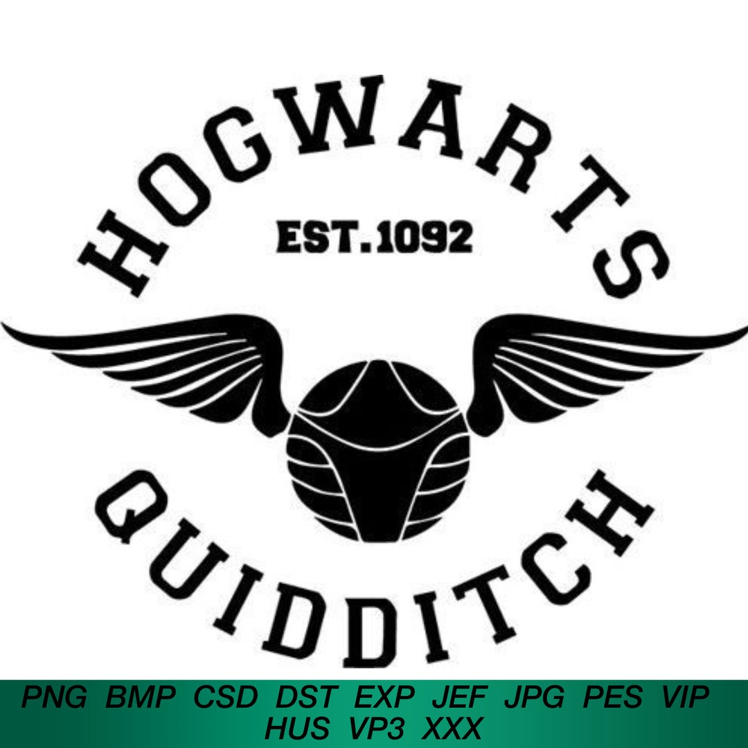 Hogwarts Quidditch Digital Embroidery File - Etsy