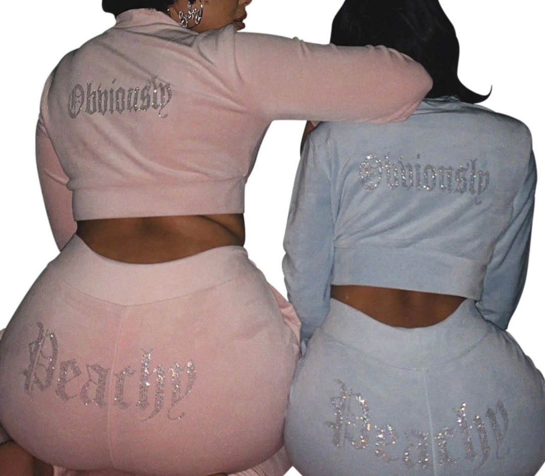 Velvet Tracksuits Etsy