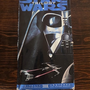 Star Wars trilogy VHS set