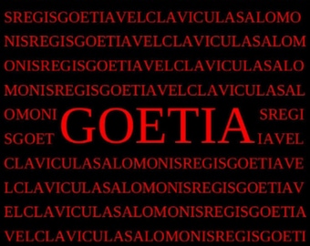 The Book Of The Goetia Of Solomon The King 1904