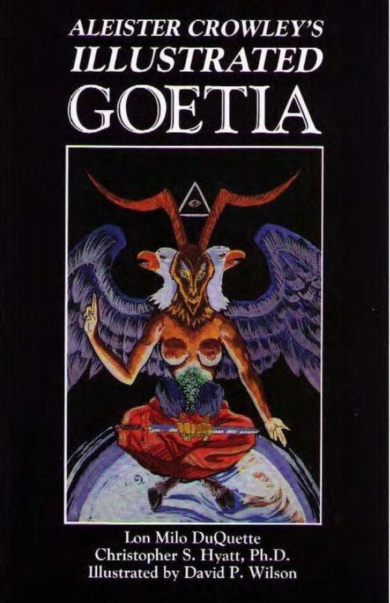 GOETIA  ALEISTER CROWLEY 貴重本 Amazon.com: Aleister Crowley's Illustrated Goetia