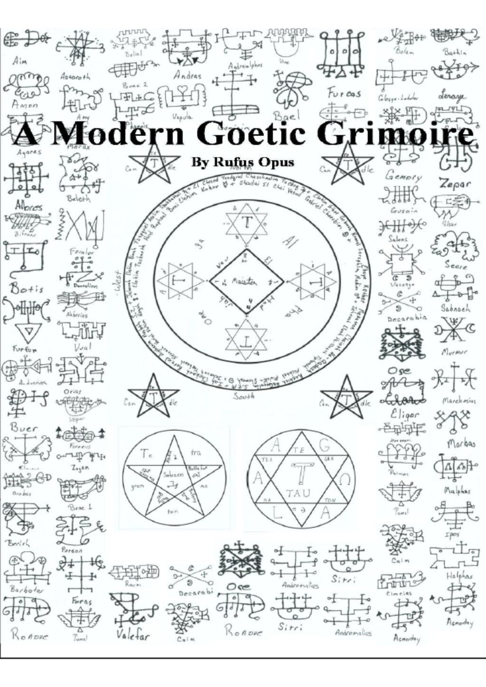 A Modern Goetic Grimoire - Etsy
