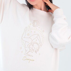 Scorpio Zodiac Sign Crewneck Sweatshirt