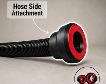 Magnetic Vacuum Hose Side Adapter | Quick Connect Dust Collection Port | Multiple Sizes
