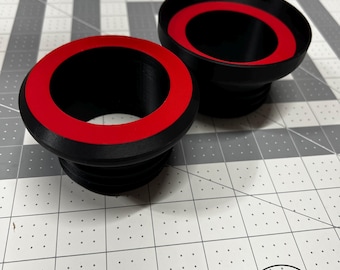 2.5" Magnetic Vacuum Adapter (SET of Male + Female) | Quick Connect Dust Collection Port