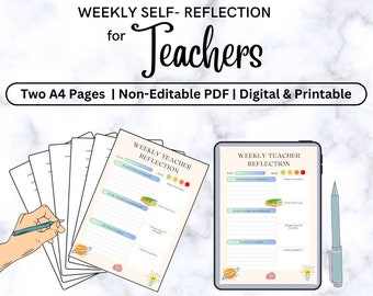 Weekly Self-Reflection for Teachers