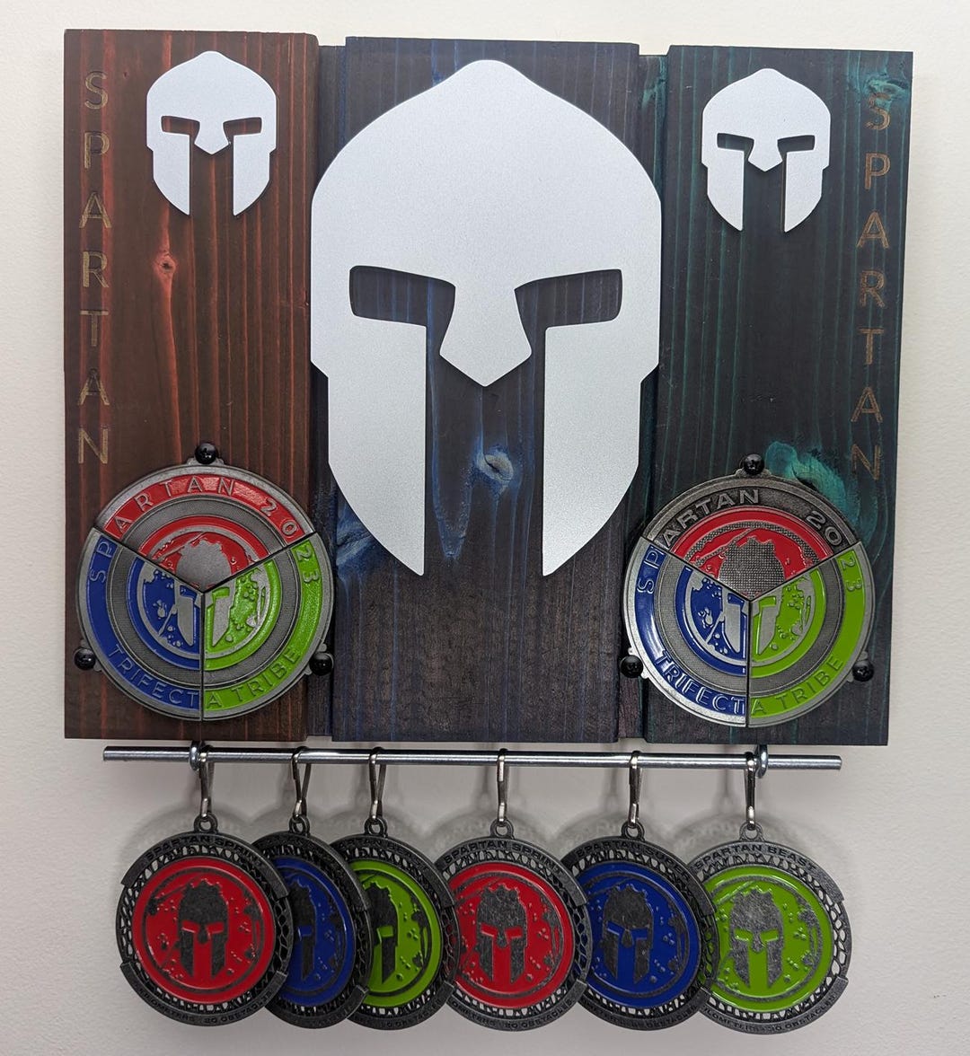 2016 Spartan Race Finisher Medal - X2 Trifecta