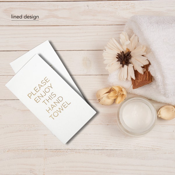 Paper Guest Towels for Bathroom Etsy