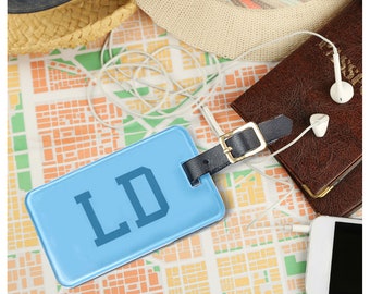 Personalized Initials Acrylic Luggage Tags