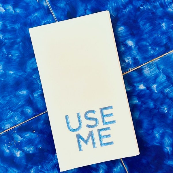Use Me Disposable Guest Towels and Napkins