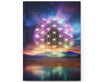 Hardcover Journal - Flower of Life