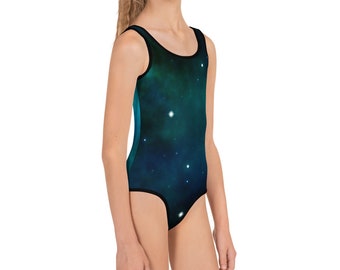 ozon Sympathiek Politie Girl galaxy swimsuit - Etsy Nederland