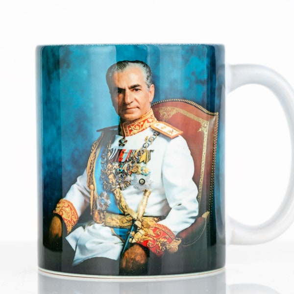 Shah of Iran-2500 Years of Monarchy in Iran Mug. 11 oz. Coffee Mug Gift