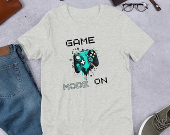 Gamer Mode On T-Shirt: Soft, Lightweight Cotton