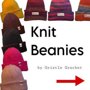 Acrylic Beanies - Etsy