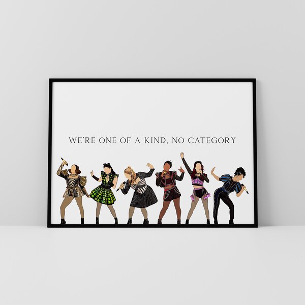 SIX Musical Print | Musical/Theatre Prints | Anne Boleyn | Digital Download | Musical/Theatre Lovers | Instant Download | SIX Print