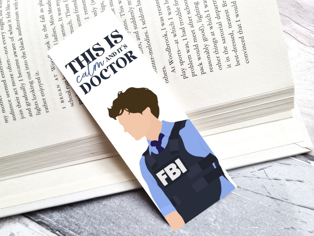 Spencer Reid Bookmark Criminal Minds Gifts for Book Lovers Matthew Gray
