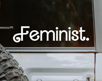 Feminist Vinyl Decal