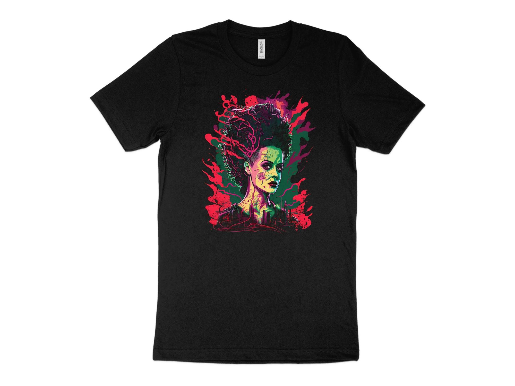 Discover Bride of Frankenstein T-Shirt Monster Tshirt Horror T Shirt Men T Shirt Women Tshirt Gift Dark Fantasy Shirt Design