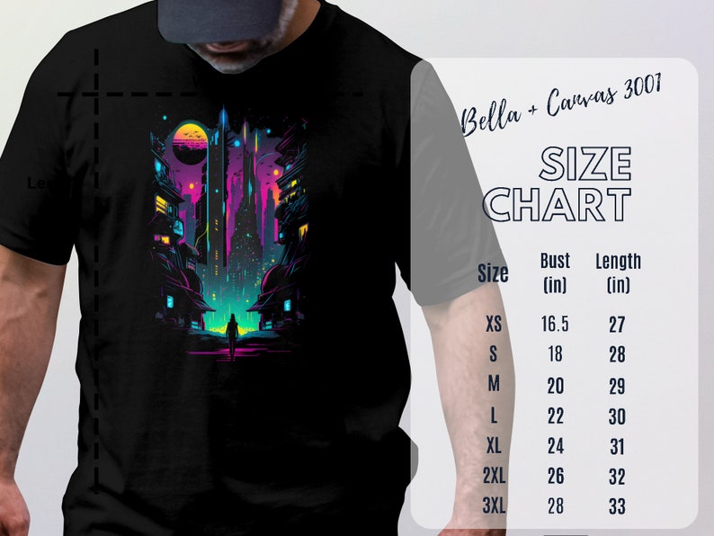 Cyberpunk Tshirt Futuristic T-shirt Men Tshirt Woman T shirt Gift Graphic Tee Sci-Fi Shirt Design image 2