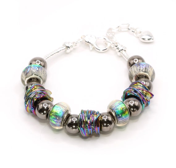 European Charm Bracelet - Dragon Fly (#1112)