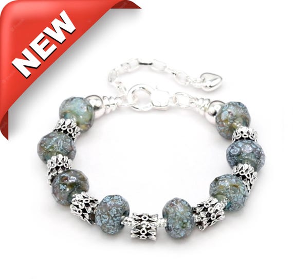 European Charm Bracelet -  Quiet Company (#1223)