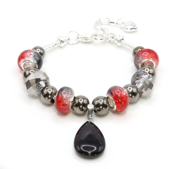 European Charm Bracelet - Captive Heart (#1118)