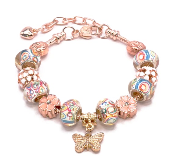European Charm Bracelet - Groovy Girl (1712)