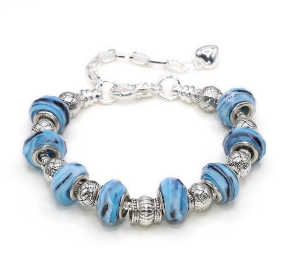 European Charm Bracelet - Deep Reflection (#1156)