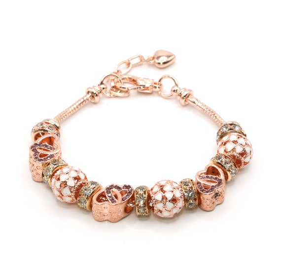 European Charm Bracelet - My Beating Heart (#1051)