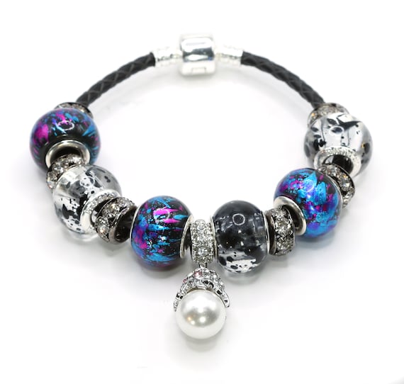 European Charm Bracelet - Midnight Sun (#1066)