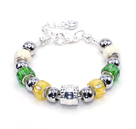 European Charm Bracelet - Citrus Kiss (#1100)