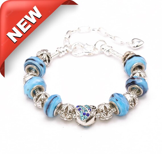 European Charm Bracelet - Oceans of Love (#1211)