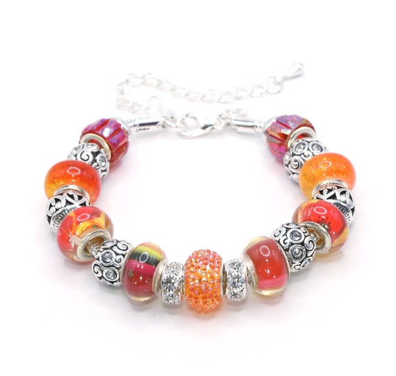 European Charm Bracelet - Shades of Desire (#1039)