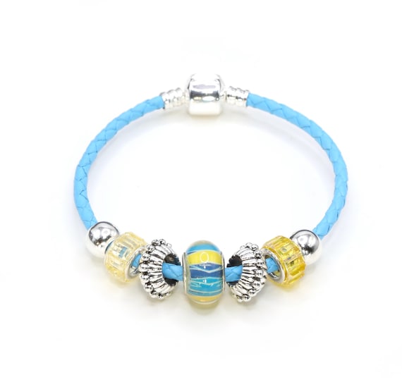 European Charm Bracelet - Boho Breeze (#1151)