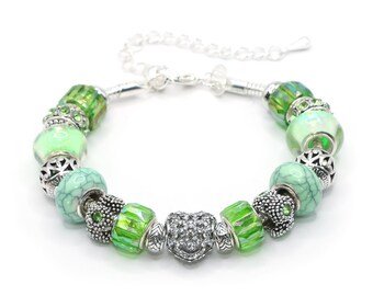 European Charm Bracelet - Mojito (#1037)