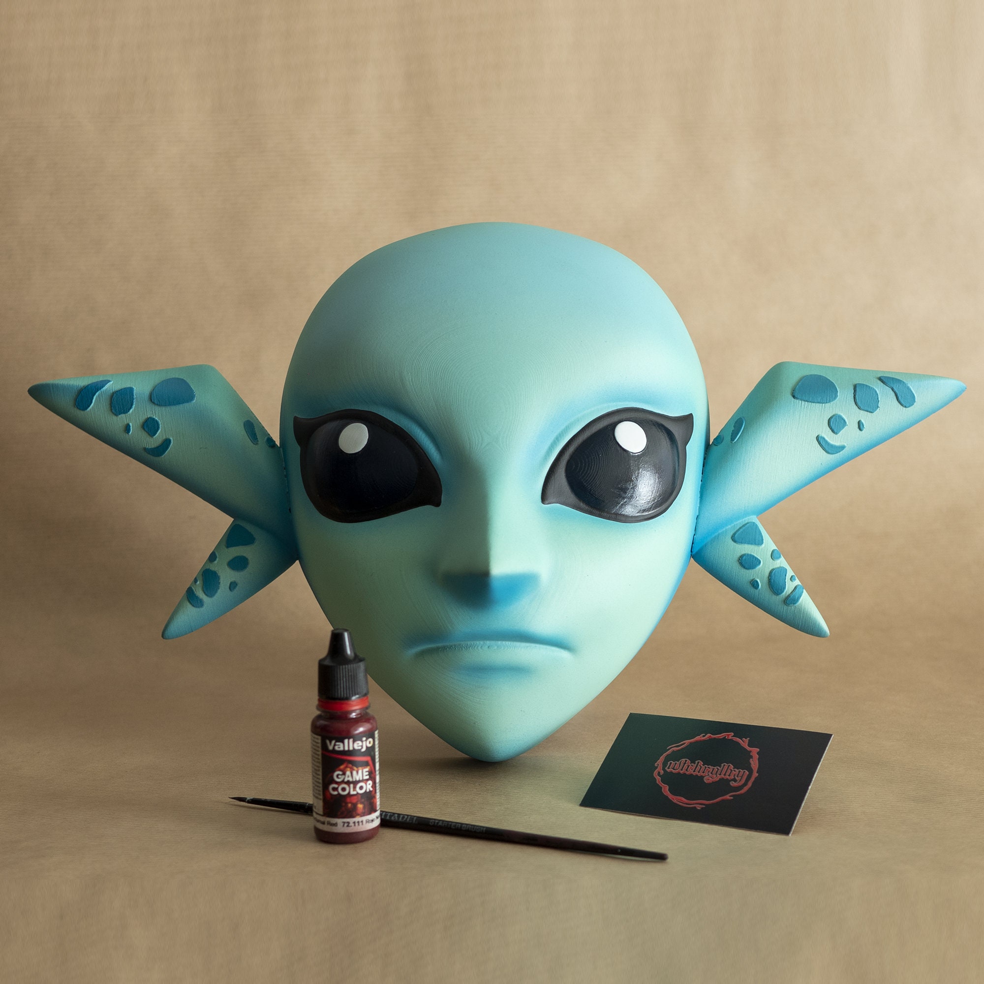 Zora Mask Replica – Life Size Hand-painted Wall Decor | Zelda