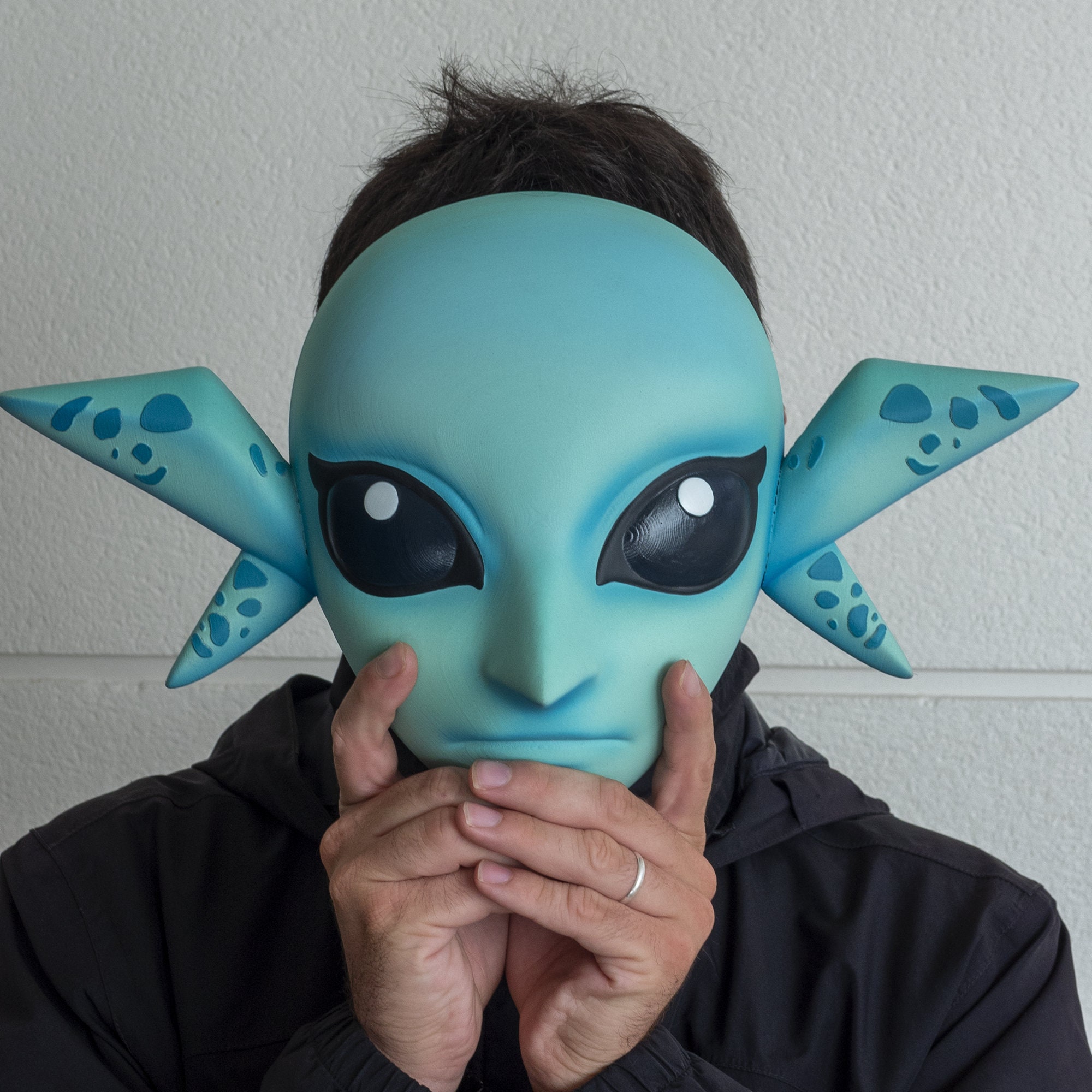 Zora Mask Replica – Life Size Hand-Painted Wall Decor | Zelda
