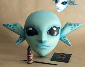 Zora Mask Replica | Life Size | Wall Hanging | The Legend of Zelda: Majora's Mask Collectible