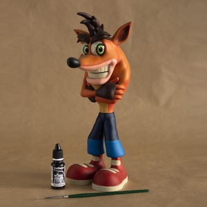 Crash bandicoot figure - Etsy 日本