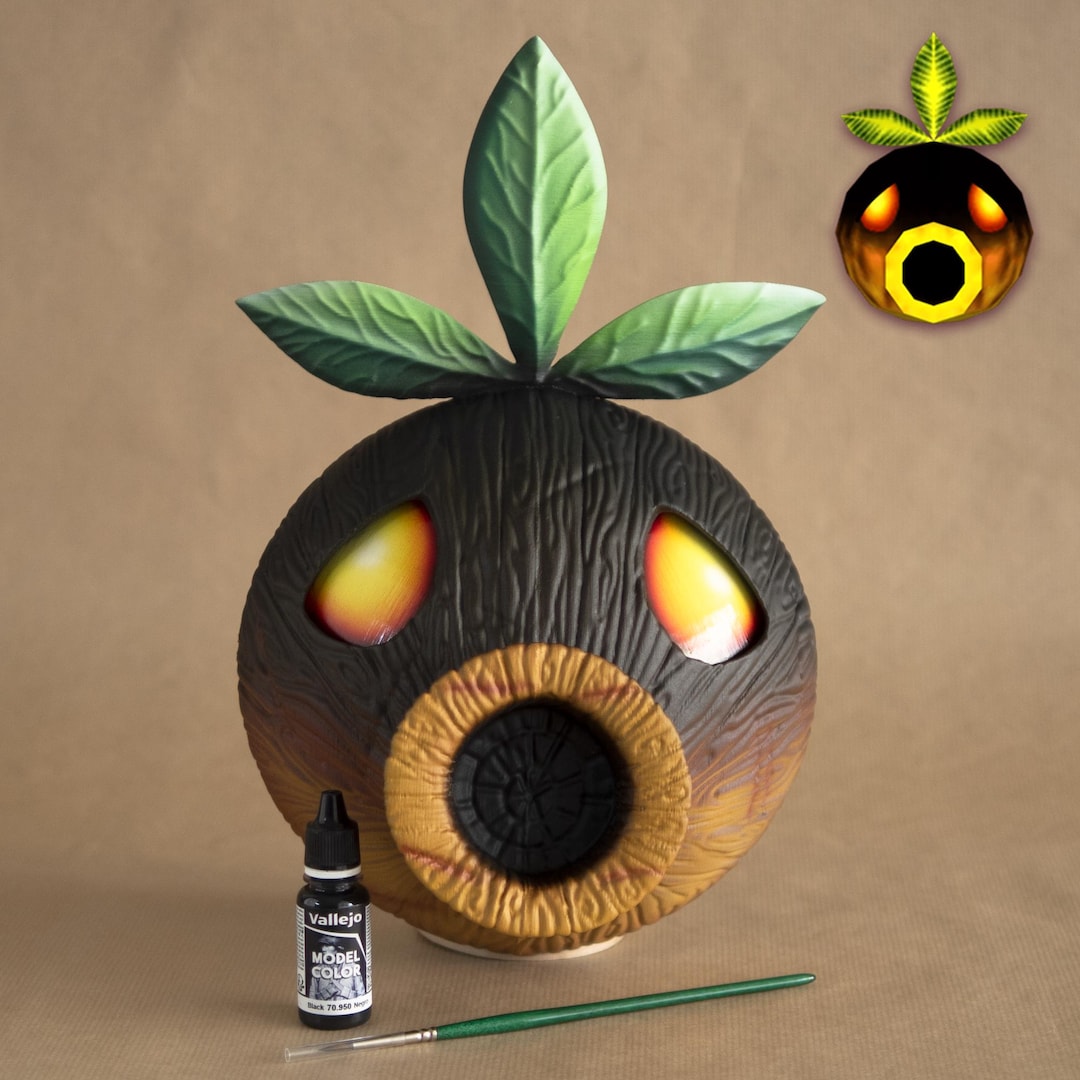 Deku Mask the Legend of Zelda 32x21x10 Cm - Etsy