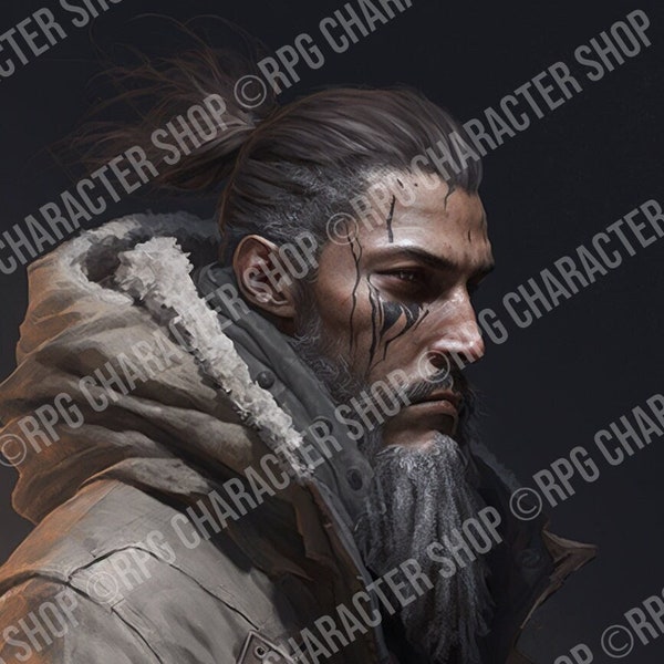 Human Male Rogue | Character Portrait