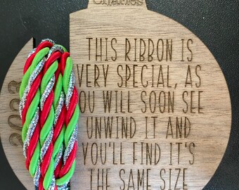 Personalized height ornament for kids, adults, pets!